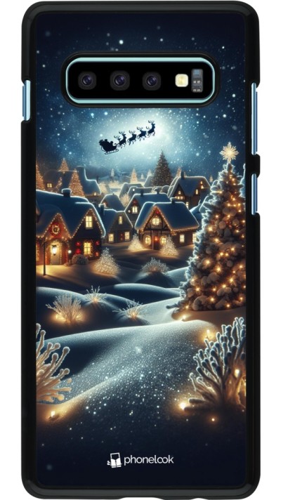Samsung Galaxy S10+ Case Hülle - Weihnachten 2023 Weihnachten steht vor der Tür