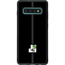 Samsung Galaxy S10+ Case Hülle - Silikon schwarz Kanton GR schwarz