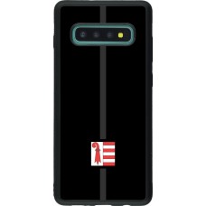 Samsung Galaxy S10+ Case Hülle - Silikon schwarz Kanton JU schwarz