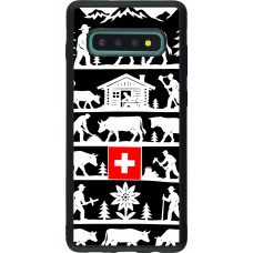 Samsung Galaxy S10+ Case Hülle - Silikon schwarz Poya Schweiz 1 schwarz