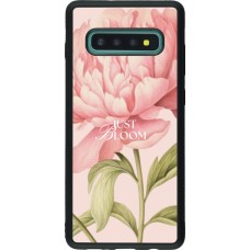Samsung Galaxy S10+ Case Hülle - Silikon schwarz Just Bloom 2026