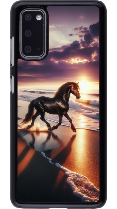 Samsung Galaxy S20 Case Hülle - Pferd majestätisch Strand