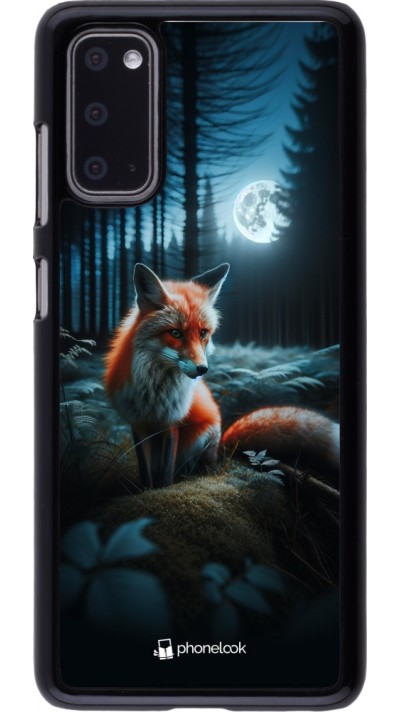Samsung Galaxy S20 Case Hülle - Fuchs Mond Wald