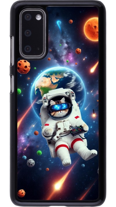 Samsung Galaxy S20 Case Hülle - VR SpaceCat Odyssee