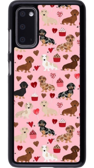 Samsung Galaxy S20 Case Hülle - Valentine 2024 puppy love