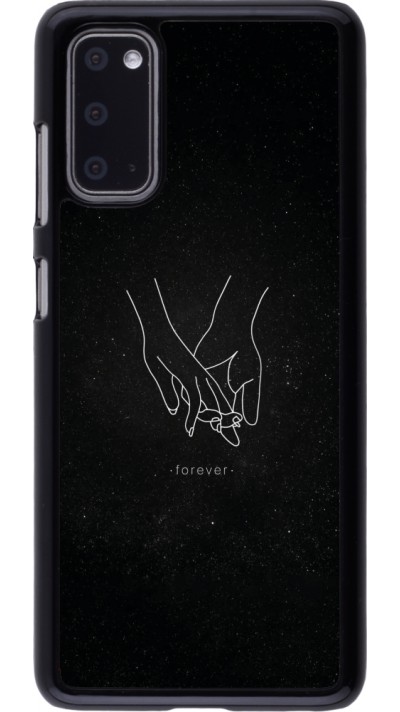 Samsung Galaxy S20 Case Hülle - Valentine 2023 hands forever