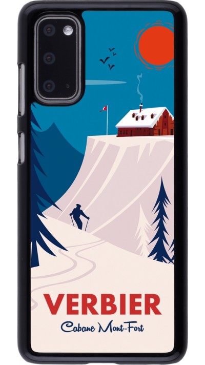 Coque Samsung Galaxy S20 - Verbier Cabane Mont-Fort