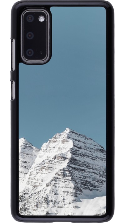 Samsung Galaxy S20 Case Hülle - Winter 22 blue sky mountain