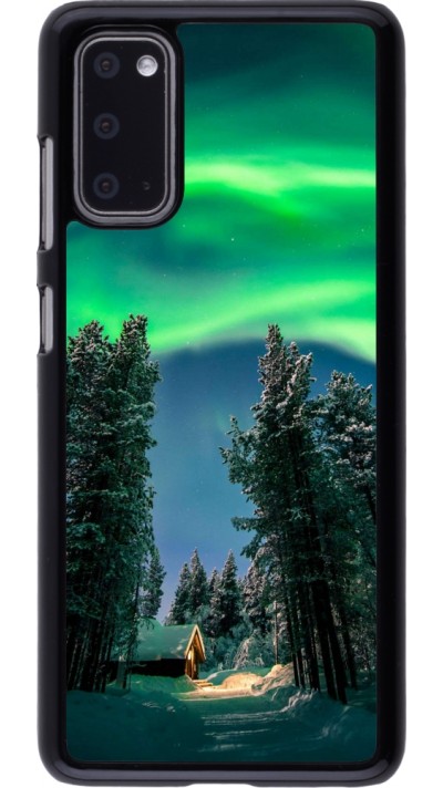 Samsung Galaxy S20 Case Hülle - Winter 22 Northern Lights