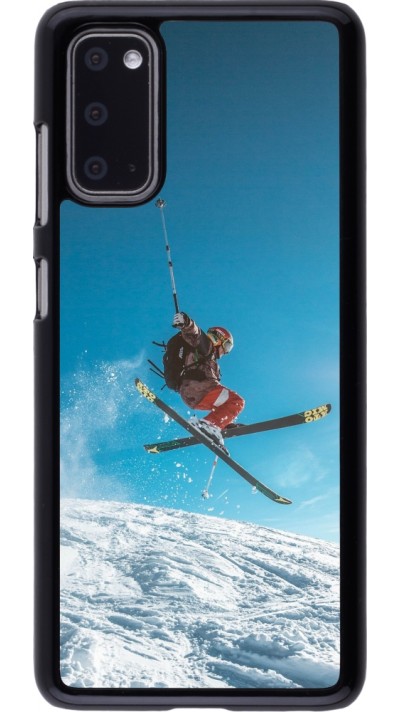 Samsung Galaxy S20 Case Hülle - Winter 22 Ski Jump