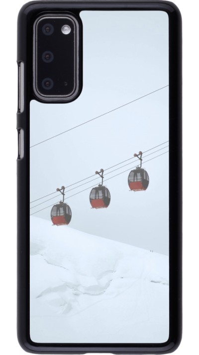 Samsung Galaxy S20 Case Hülle - Winter 22 ski lift