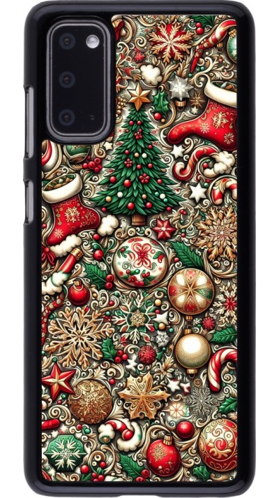 Samsung Galaxy S20 Case Hülle - Weihnachten 2023 Mikromuster