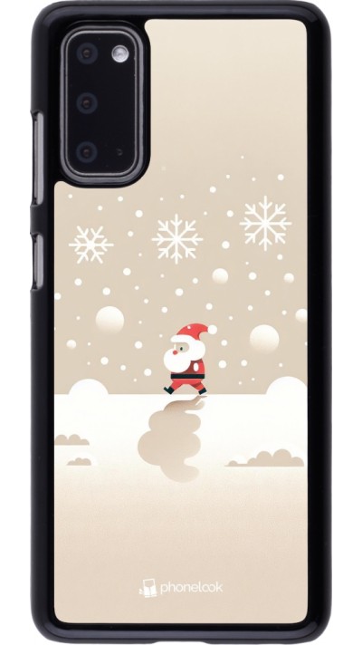 Samsung Galaxy S20 Case Hülle - Weihnachten 2023 Minimalistischer Weihnachtsmann