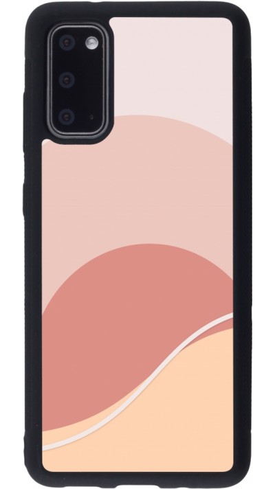 Coque Samsung Galaxy S20 - Silicone rigide noir Autumn 22 abstract sunrise
