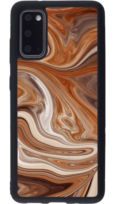 Coque Samsung Galaxy S20 - Silicone rigide noir Autumn 2024 marbe