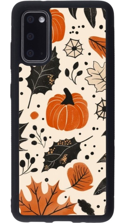 Coque Samsung Galaxy S20 - Silicone rigide noir Autumn 2024 nature