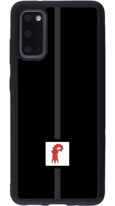 Coque Samsung Galaxy S20 - Silicone rigide noir Canton BL noir