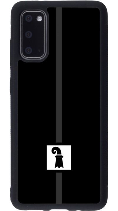 Coque Samsung Galaxy S20 - Silicone rigide noir Canton BS noir