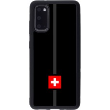 Samsung Galaxy S20 Case Hülle - Silikon schwarz Kanton CH schwarz