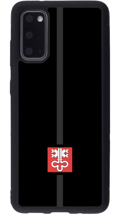 Coque Samsung Galaxy S20 - Silicone rigide noir Canton NW noir