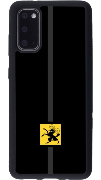 Coque Samsung Galaxy S20 - Silicone rigide noir Canton SH noir