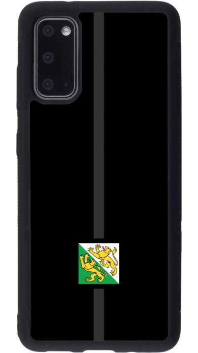 Coque Samsung Galaxy S20 - Silicone rigide noir Canton TG noir