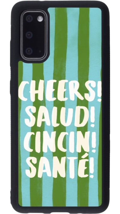 Samsung Galaxy S20 Case Hülle - Silikon schwarz Cheers 2026