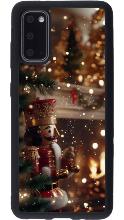 Samsung Galaxy S20 Case Hülle - Silikon schwarz Christmas 25 Xmas Nutcracker