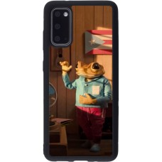 Samsung Galaxy S20 Case Hülle - Silikon schwarz Dancing frog DTMF