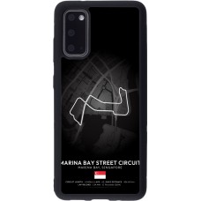 Samsung Galaxy S20 Case Hülle - Silikon schwarz F1 Track 2025 Singapore