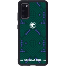 Samsung Galaxy S20 Case Hülle - Silikon schwarz Saudi Arabien 2026 personalisierbares Fussballtrikot