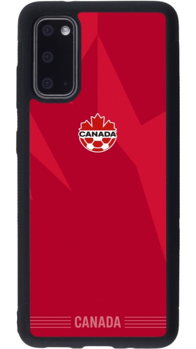 Samsung Galaxy S20 Case Hülle - Silikon schwarz Kanada 2026 personalisierbares Fussballtrikot