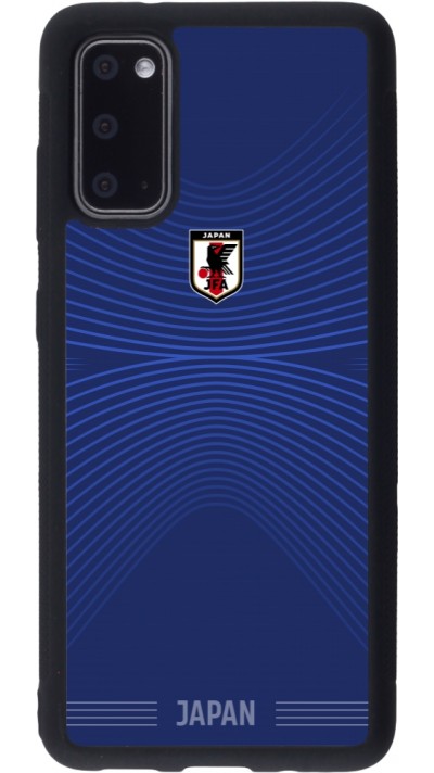 Samsung Galaxy S20 Case Hülle - Silikon schwarz Japan 2022 personalisierbares Fussballtrikot