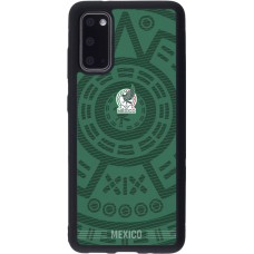 Samsung Galaxy S20 Case Hülle - Silikon schwarz Mexiko 2026 personalisierbares Fussballtrikot