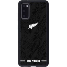 Samsung Galaxy S20 Case Hülle - Silikon schwarz Neuseeland 2026 personalisierbares Fussballtrikot