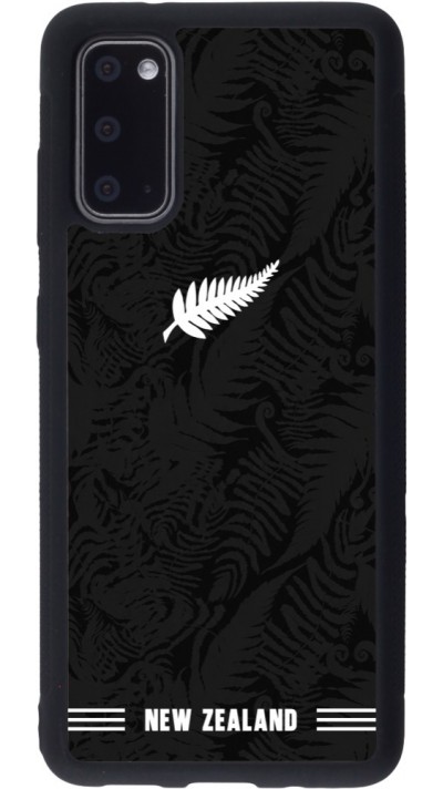 Samsung Galaxy S20 Case Hülle - Silikon schwarz Neuseeland 2026 personalisierbares Fussballtrikot