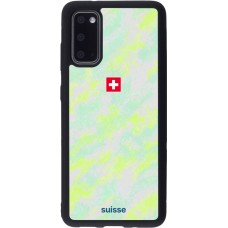 Samsung Galaxy S20 Case Hülle - Silikon schwarz Schweiz Away 2026 personalisierbares Fussballtrikot