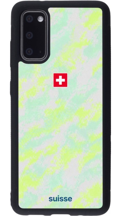 Samsung Galaxy S20 Case Hülle - Silikon schwarz Schweiz Away 2026 personalisierbares Fussballtrikot