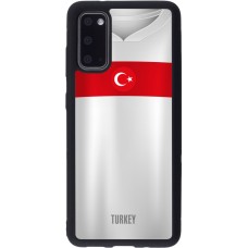 Samsung Galaxy S20 Case Hülle - Silikon schwarz Türkei personalisierbares Fussballtrikot