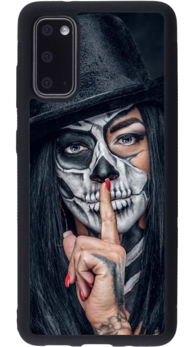Coque Samsung Galaxy S20 - Silicone rigide noir Halloween 18 19