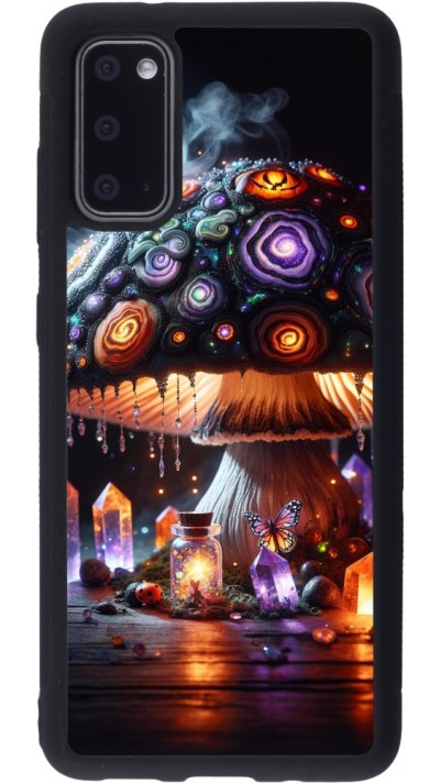 Coque Samsung Galaxy S20 - Silicone rigide noir Halloween Potion Magic