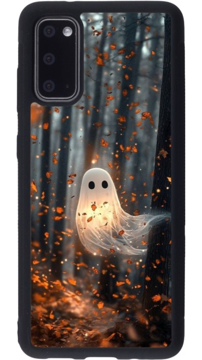 Coque Samsung Galaxy S20 - Silicone rigide noir Halloween 2025 Ghost in the forest