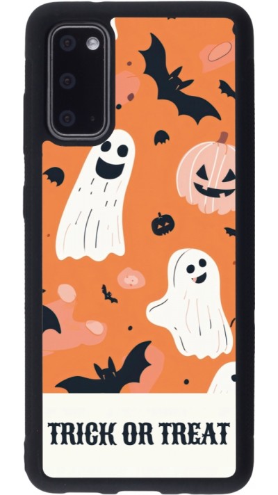 Samsung Galaxy S20 Case Hülle - Silikon schwarz Halloween 2025 Trick treat Samsung Galaxy S20 Case Hülle - Silikon schwarz Halloween 2025 Trick treat