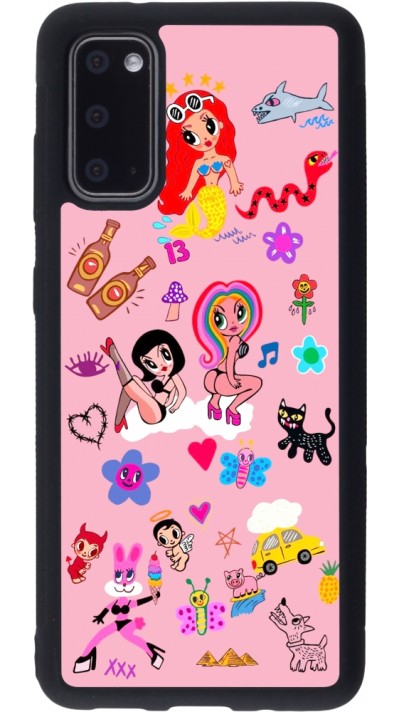 Samsung Galaxy S20 Case Hülle - Silikon schwarz Karol G La Bichota Manana Sera Bonito