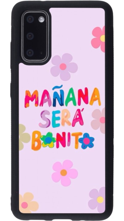 Samsung Galaxy S20 Case Hülle - Silikon schwarz Karol G Manana sera bonito