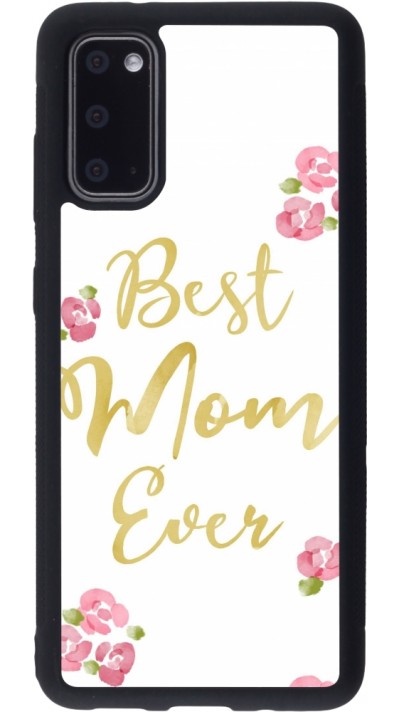 Samsung Galaxy S20 Case Hülle - Silikon schwarz Mom 2024 best Mom ever