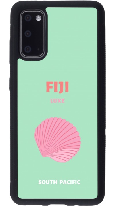 Coque Samsung Galaxy S20 - Silicone rigide noir Pop Summer Destination Fiji