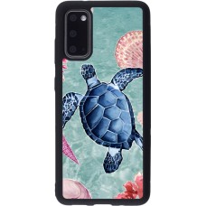 Samsung Galaxy S20 Case Hülle - Silikon schwarz Preppy Turtle