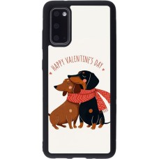 Samsung Galaxy S20 Case Hülle - Silikon schwarz Saint Valentines Day 26 Happy Valentine