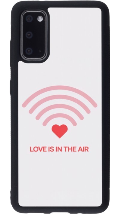 Samsung Galaxy S20 Case Hülle - Silikon schwarz Saint Valentines Day 26 Love is in the air